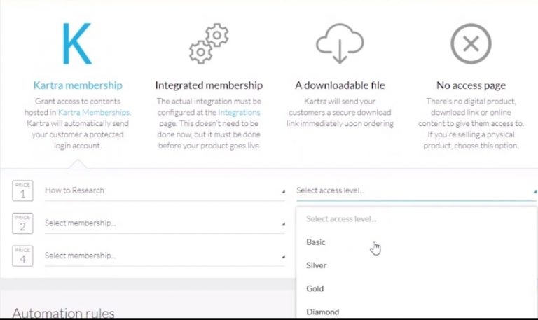 Kartra Membership Site