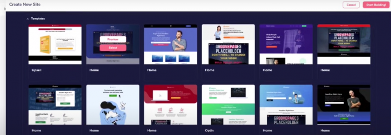 Groovefunnels vs kartra Landing Page