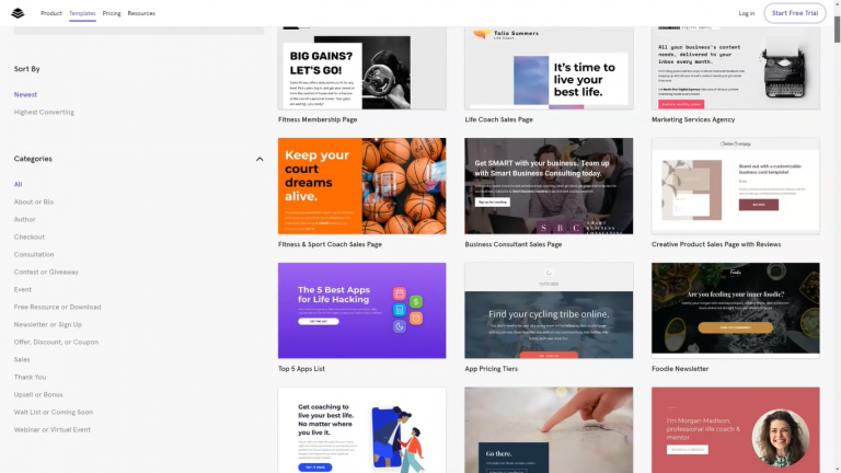 Leadpages Landing Page