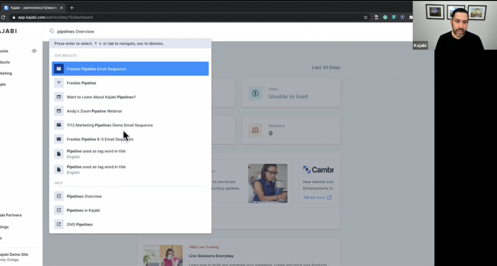 kajabi q and a webinar