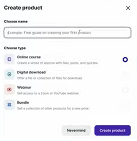 Create course_step 2
