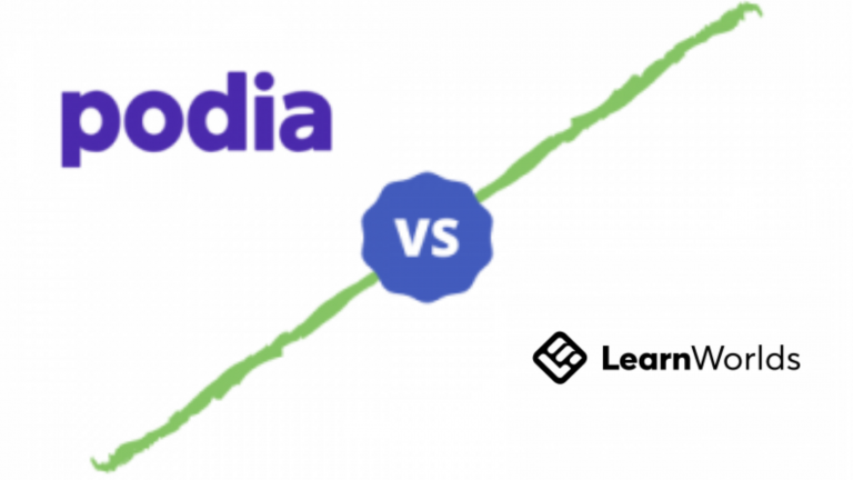 podia vs learnworlds