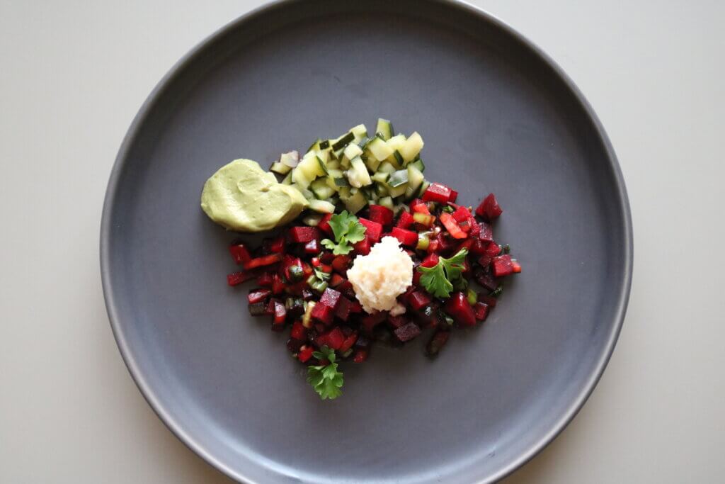 Vegan Salads Beet Tartare Vegan Anj