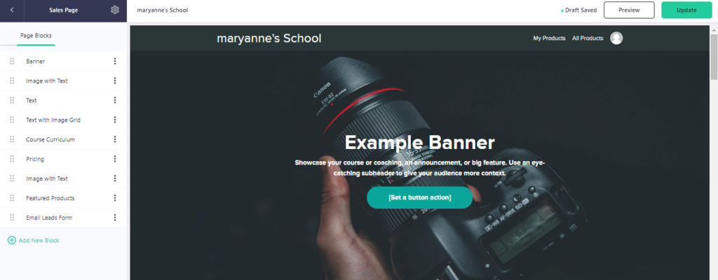 Website and Landing Page builder_Teachable_2