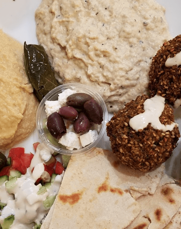 Mediterranean Vegan Food in Petaluma (River Front Cafe)