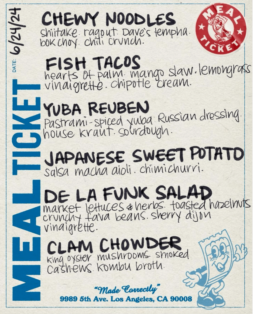 Best Gourmet Organic Vegan Food LA