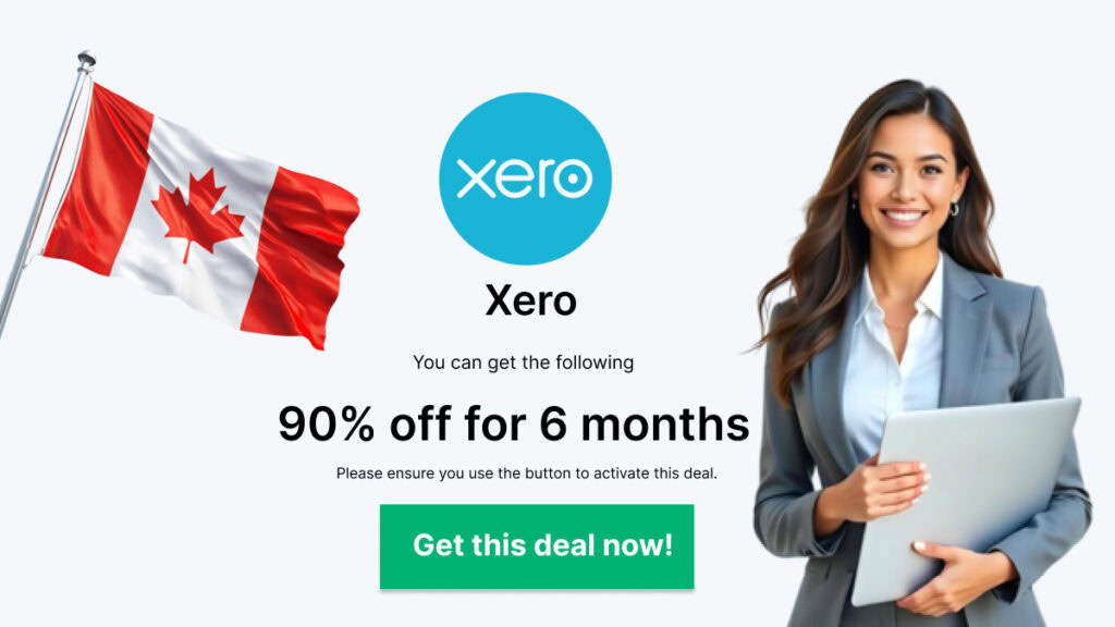 Exclusive Xero discount code for Canada – save 90% on accounting software for small businesses.