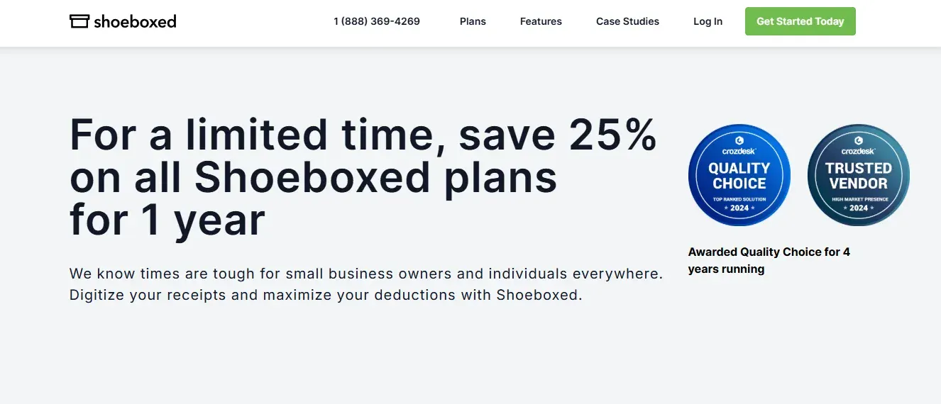 Limited time offer 25% off