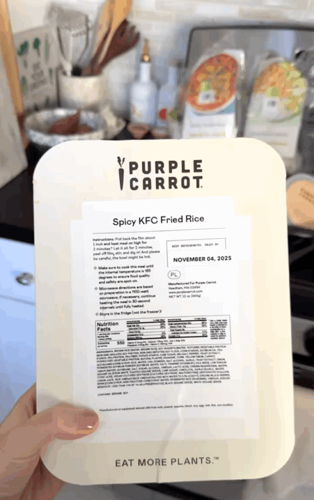 Ready-Made Vegan Meal Delivery