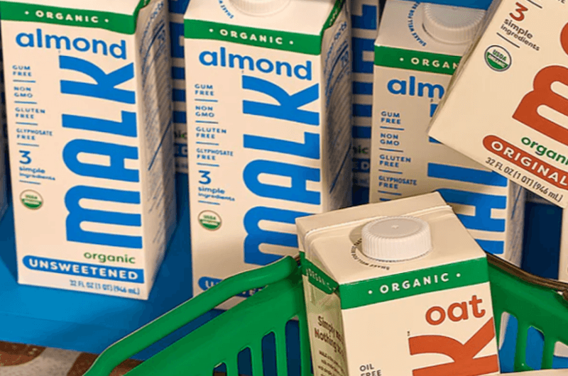 Shelf Stable Non Dairy Milk with No Gums or Fillers